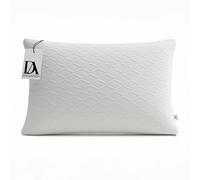 Don Algodón - Almohada Viscoelástica 100% Copos Tejido Strech 70cm - Confeccionada en tejido premium Stretch Aloe Vera de 400gr
