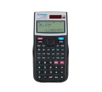 Donau Tech Técnico-científico/Calculadora con representación Natural/Solar y batería/ 417 Funciones/Negro/Calculadora Protectora/Funda Deslizante