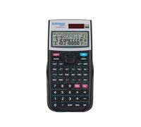 Donau Tech Técnico-científico/calculadora/Solar y batería/ 401 Funciones/Negro/Funda Protectora para calculadora/Funda Deslizante/ 16,4 x 8,4 x 1,9 cm