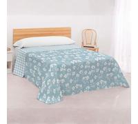 Donegal Collections Colcha Bouti Cama 135 Nal- Colcha Cama 135/140 Estampada Reversible - Colchas Verano - Primavera Acolchado Fino, Modernas - Cubre Cama Multiusos - Microfibra Extrasuave