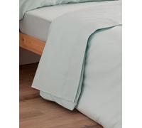 DONEGAL COLLECTIONS DONEGAL COLLECTIONS - Sábana Encimera Lisa Design. Verde Agua Cama 90 cm