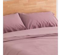 Donegal Collections - Funda de Almohada 70 - (85x45 cm) Magenta - Protector de Almohada 50% Algodón 50% Poliéster - Funda Almohada Tacto Extra Suave Transpirable y Antiacaros