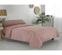 Donegal Collections Funda Nórdica Coralina Cama 90 Rosa - Funda Nordica Cama 90 Coralina - Incluye 1 Funda de Almohada - Funda Nordica Tacto Extra Suave Ideal Invierno y Otoño 200 gr² Antiácaros