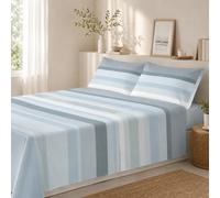 Donegal Collections - Juego De Sábanas 3 Piezas Verano Cama 90cm, 105cm, 135cm, 150cm - Disponible en diferentes Diseños, Medidas y Colores - Ideal para Entretiempo, Primavera y Verano - 100%