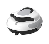 DongDongQiang Robot Limpiafondos de Piscina Inalámbrico Automático,Robot Piscina Limpia Suelos hasta 100min de Alcance, Ideal para Piscinas Elevadas o Enterradas hasta 90 m², Filtro Fino de 180 μm