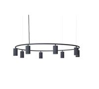 Donna Circle 100 Lámpara Colgante Negro
