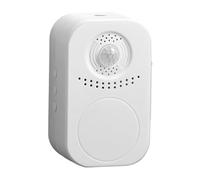 Door Chime, Entry Alert, 3.3x2.0x1.4 inches Motion Sensor Alarm, Smart Welcome Sound, Compact Design for Indoor Apartment, Outdoor Storefront, Home Security, Shop Notification Use