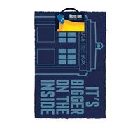 Doormat pyramid-felpudo doctor who (tardis), fibra de coco, multicolor