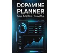 Dopamine Planner: 30 Day Challenge Tracker for Gamified Productivity & Focus | Sci-Fi Habit Journal for ADHD, Goal Setting, and Daily Motivation (6x9 Cyberpunk Tech Design)