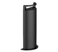 Dopo Lighting - Baliza LOOP negro led SMD 4000K (H.50cm). Baliza de exterior para patios y jardines