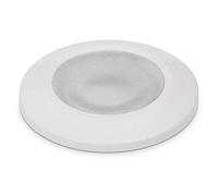 DOPO LIGHTING - Empotrable pared-suelo redondo RAIN blanco G9 LED apto exterior IP67. Empotrable redondo para iluminar caminos, escalones o patios.