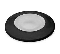 DOPO LIGHTING - Empotrable pared-suelo redondo RAIN negro G9 LED apto exterior IP67. Empotrable redondo para iluminar caminos, escalones o patios.