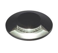DOPO LIGHTING - Empotrable suelo MARTINA antracita 1 emisión led SMD 7W 700lm 3000K exterior IP67. Empotrable suelo o señalización de caminos también para terrazas, porches y caminos.