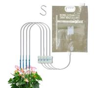 Dopsyesn De Riego Automático Para Exteriores - Bolsa De Riego Por Goteo Para Jardín - Bolsa Para Plantas De Interior Con 4 Salidas Para Vacaciones Oficina Vivero Terraza Árboles Jóvenes