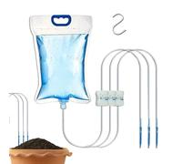 Dopsyesn De Riego Automático Para Plantas,Bolsa De Riego Por Goteo Para Jardín | Bolsa Para Plantas De Interior Con 4 Salidas Para Vacaciones Oficina Vivero Terraza Árboles Jóvenes
