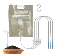 Dopsyesn De Riego Automático Para Plantas En Macetas | Bolsa De Riego Por Goteo Para Jardín - Bolsa Para Plantas De Interior Con 4 Salidas Para Vacaciones Oficina Vivero Terraza Árboles Jóvenes