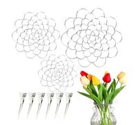 Dopsyesn Soporte para Flores En Jarrón - Herramienta de Alambre para Arreglos Florales - Herramienta Fijación Plantas para Cocina Comedor Recibidor Decoración Fiestas
