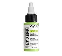 dorado - Acrílico de alto flujo, verde claro (sombra amarilla), botella de 30 ml