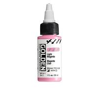 dorado Acrílicos de alto flujo, magenta claro, botella de 1 fl oz / 30 ml