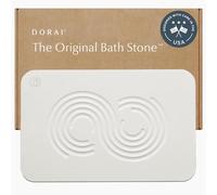 Dorai - Alfombrilla de baño de Piedra de diatomita de Lujo, Elimina el Agua al Instante, Superficie Antideslizante, Moderna y Elegante, Color Arenisca (Zen Sandstone)