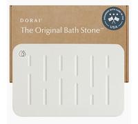Dorai Home Bath Stone Mat 23.6"x15.4" - Luxury Diatomite Stone Mat, Quick-Dry, Non-Slip, Rain Sandstone