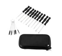 DORFEY Compatible con Sthi L, hu, Zama, wal bro, carburador, motosierra, recortadora, juego de 10 piezas, carburadores, destornillador, herramienta de ajuste, kit de herramientas, cepillo, bolsa.