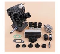 DORFEY Conjunto de motor, cilindro, pistón, carburador, juego de amortiguadores AV, compatible con motosierra S-t-i-H=L MS250, MS230, 025, 023, MS 250, 230 de 42,5 mm.