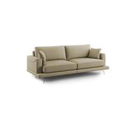 Dorian sofá moderno de tela suave y antimanchas 178 cm camel