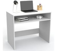 Dormidan - Escritorio con balda, Mesa de ordenador, Mesa juvenil, gaming
