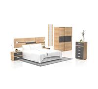 Dormitorio ataneq pure 5c plus cambria - grafito x x cm 60 cm