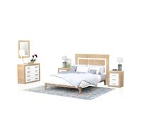 duehome - Dormitorio Kira 4C Cambria - white