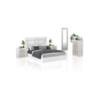 Dormitorio Kira 5C Andersen pino - gray