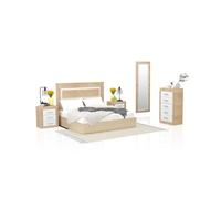 Dormitorio Kira 5C Cambria - white