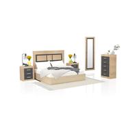 Dormitorio Kira 5C Cambria - graphite