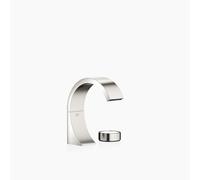 Dornbracht CYO Mezclador de lavabo de dos huecos sin juego de desagüe, proyección 133mm, 29217811-36, Color: Platino / Platino mate