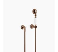 Dornbracht MADISON flexo de ducha, con rosetas individuales, flowReduce, 27803361-420010, Color: bronce cepillado