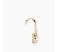 Dornbracht MEM Mezclador monomando de lavabo con juego de desagüe, proyección 113mm, 33502782-46, Color: Champán cepillado
