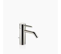 Dornbracht META mezclador monomando de lavabo con juego de desagüe, 135mm de proyección, 33502660-06, Color: Mate platino