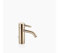 Dornbracht META mezclador monomando de lavabo con juego de desagüe, 135mm de proyección, 33502660-26, Color: Oro claro