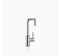 Dornbracht META Square BAR TAP mezclador de cocina, monomando, proyección 166mm, 33805861-06, Color: Platino cepillado