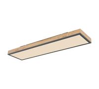 Globo Lighting Doro plafón 1x24 W blanco-madera-grafito 416080WD4-CCT