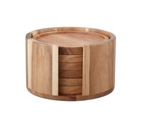Dorre 6 Posavasos Gota Ø10 cm acacia