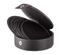 Dorre 6 Posavasos Visby Ø10 cm negro