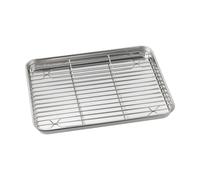 Dorre Bandeja gastronorm Gili Acero inoxidable con rejilla. 31.5 × 24.5 cm