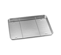 Dorre Bandeja gastronorm Gili Acero inoxidable con rejilla. 40.5 × 28 cm