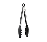 Dorre Pinza de cocina Kiah con protector de silicona negro Acero inoxidable