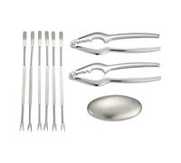 Dorre Set de cubiertos de marisco Skagen 9 piezas acero inoxidable