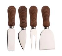 Dorre Set de cuchillos para queso Odina 4 piezas acero inoxidable