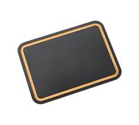 Dorre Tabla para cortar Sami. de fibra de madera prensada Negro. 29.8 x 21.5 cm