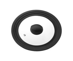 Dorre Tapa universal Una 20/22/24 cm Vidrio-silicona negra